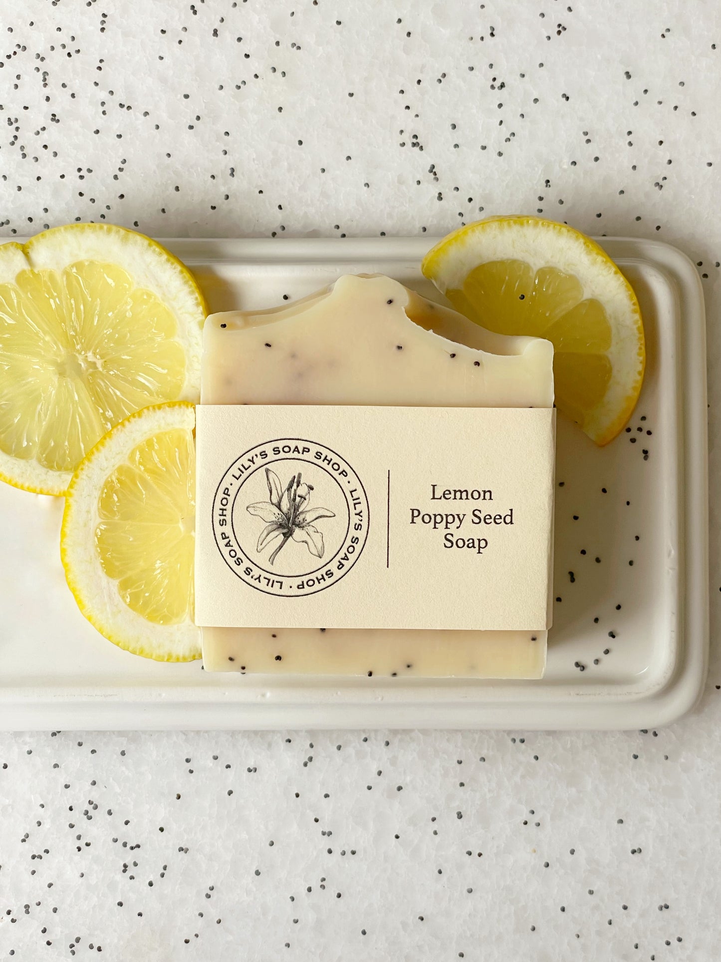 Lemon Poppy Seed Soap